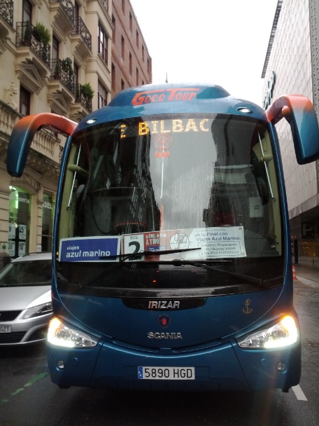 ¡AUPA ATHLETIC! Nos vamos en Bus a la Final desde Bilbao